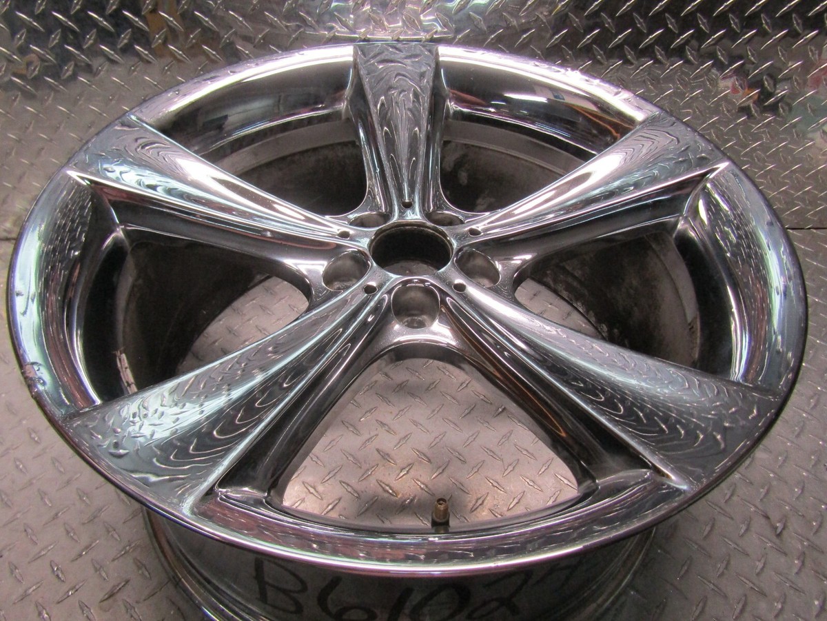 2004-2006 BMW X5 X6 E65 E66 Series 5 7 10x21 Style 128 Chrome