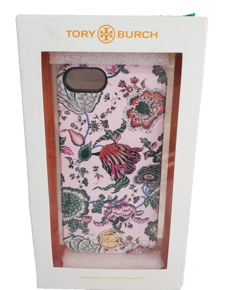 Tory Burch розовый цветок Iphone жесткий чехол подлинный новый в коробке 50424 - Изображение 2 из 4