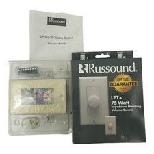 Russound LPTx - 2D 75 Watt Impedance Matching Wall Stereo Speaker Volume Control