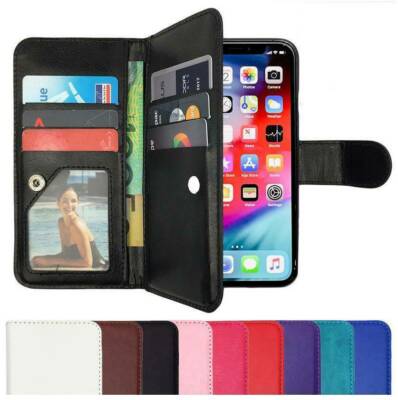 Leather Flip Case Wallet Cover Stand For Apple iPhone 6S Plus 5S 5C  SE Australia