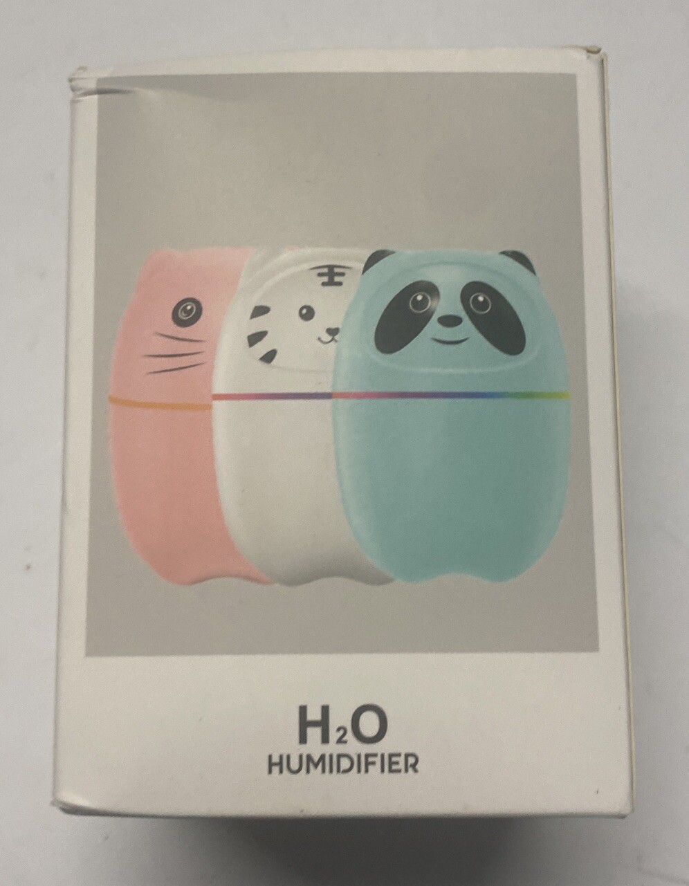 H2O Humidifier, Animal Themed, White, 6