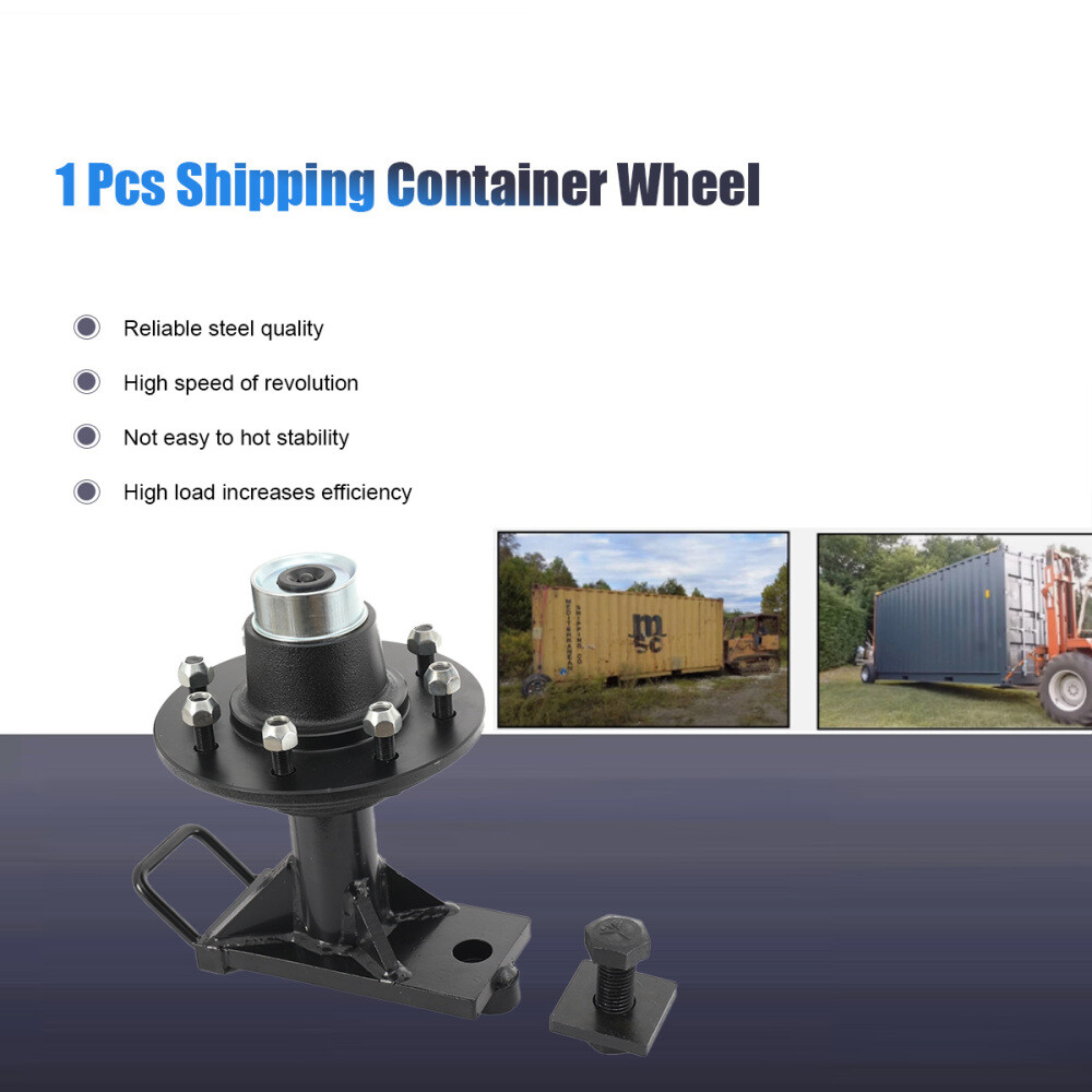 1 Pcs 8x 6.5 Lug Shipping Container Wheels Spindle Kit Container Moving Kit