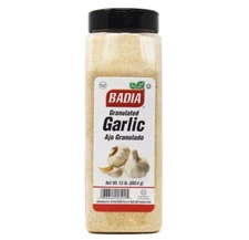 1.5 lbs Bottle Badia Garlic Granulated/Ground/Powder