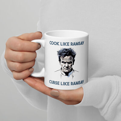 Gordon Ramsay Inspired Mug - Perfect Gift for Foodies and Chef Enthusiasts!