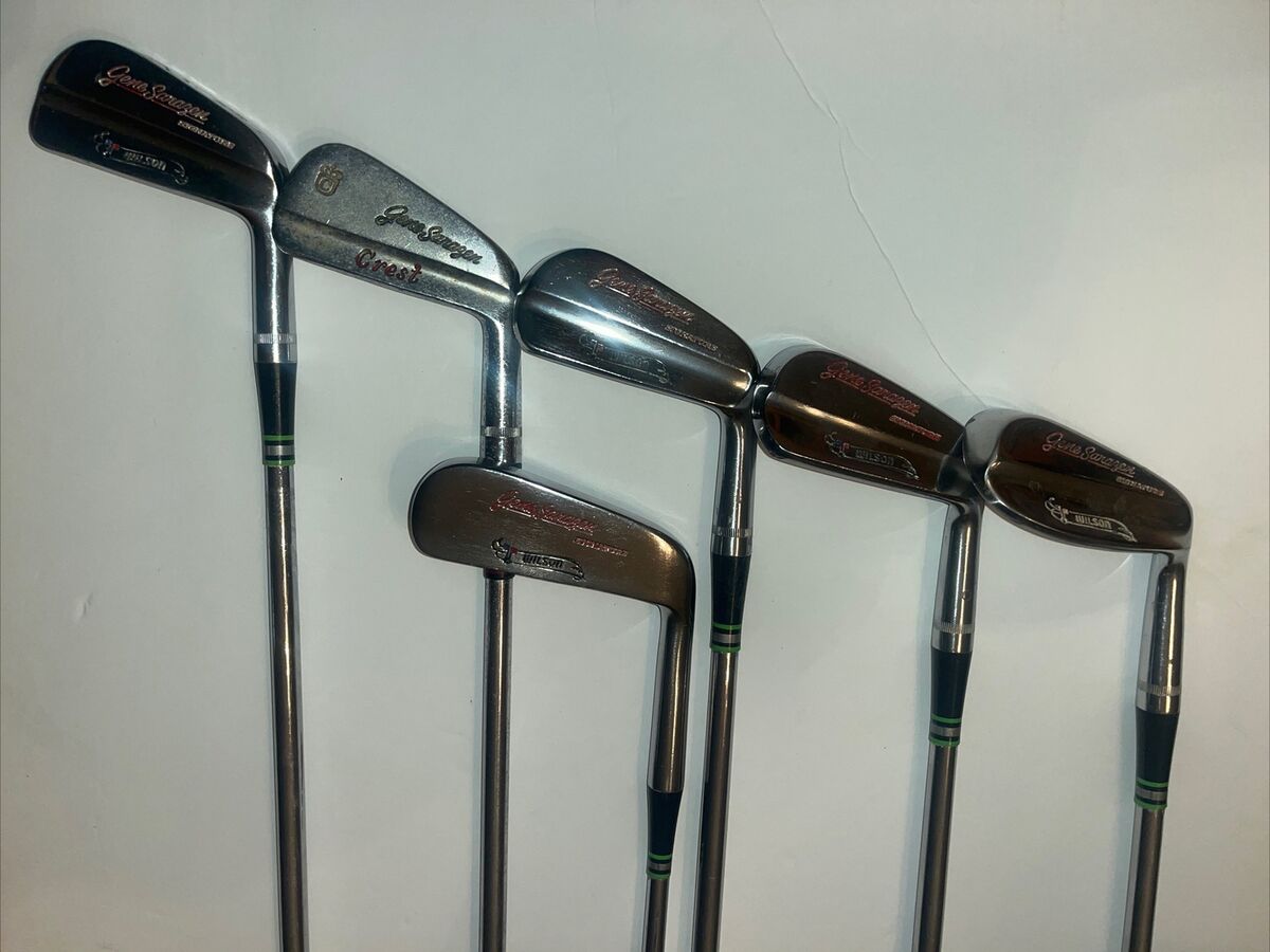 Wilson Gene Sarazen Crest 9 iron Regular Steel Shaft Reminder Grip Wilson Gene Sarazen Crest 9 iron Regular Steel Shaft Reminder Grip