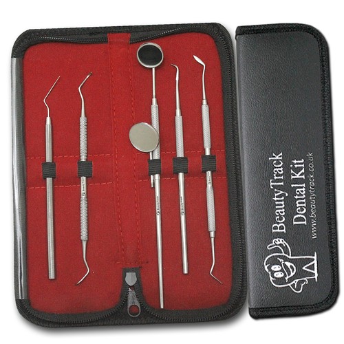 Kit de limpieza dental herramienta de selección de raspador dental removedor de placa - Imagen 13 de 16