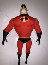 Disney Pixar THE INCREDIBLES MR. INCREDIBLE Plush Vinyl Head Jakks