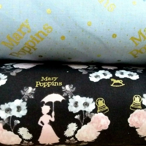 Mary Poppins Disney Textile 100% Cotton Fabric Per 0.5m Camelot Two Designs - Picture 3 of 14