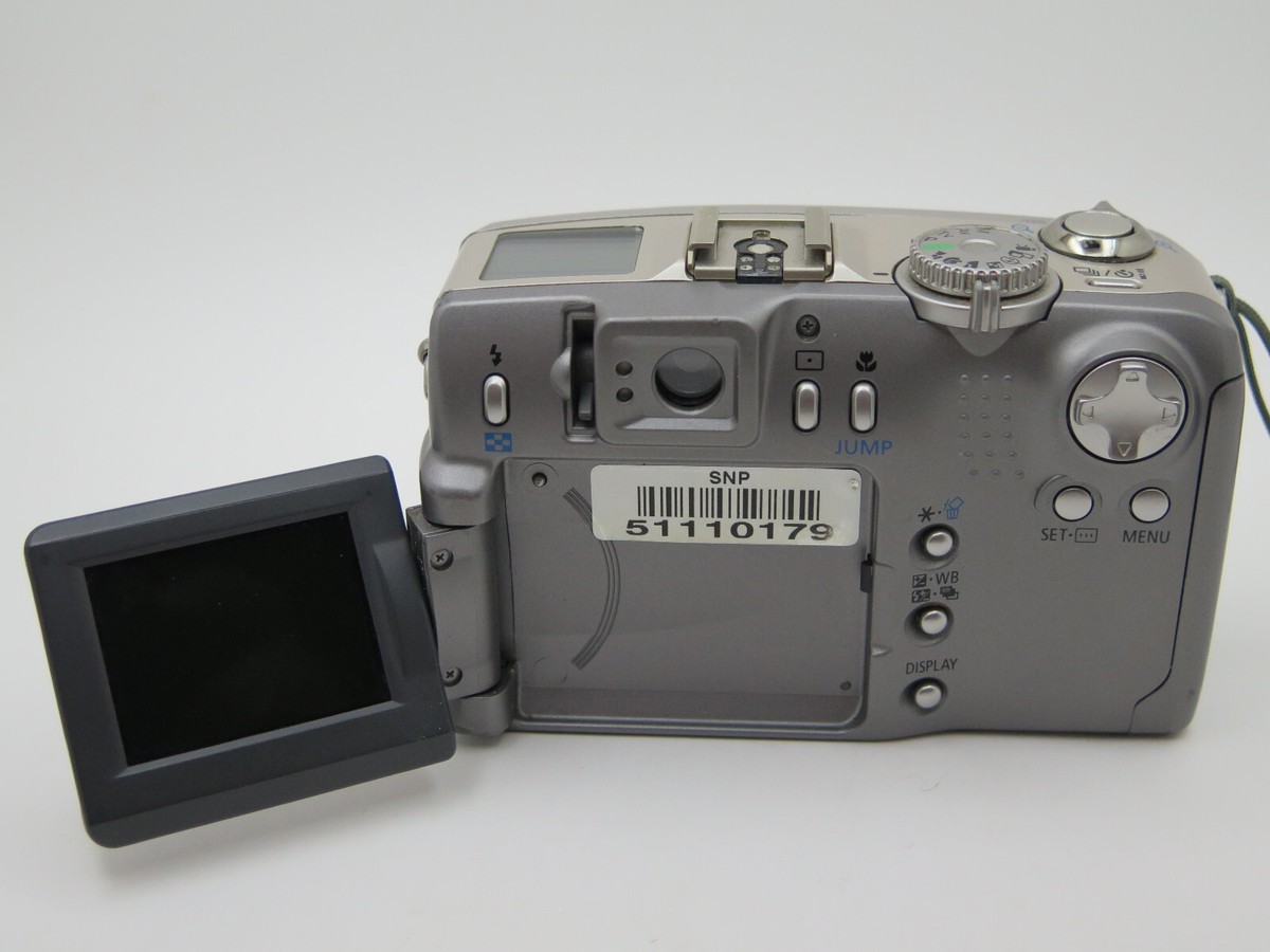Canon PowerShot G2 4MP Digital Camera W/ 128MB Card, Battery
