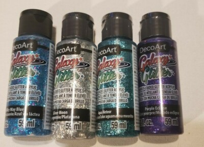 DecoArt Galaxy Glitter Acrylic Paint 2oz - Choose Your Color
