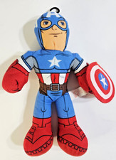 9" Marvel Avengers Assemble Captain America Stuffed Plush Doll Toy