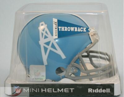 NFL Houston Oilers 1960 - 1962 Throwback Riddell VSR4 Mini Helm