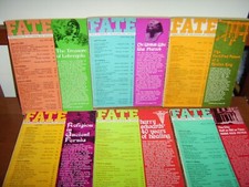 UFO'S-HARRY EDWARDS-PHARAOH-TREASURE OF LOBENGULA-"FATE" DIGEST COLLECTION 1973