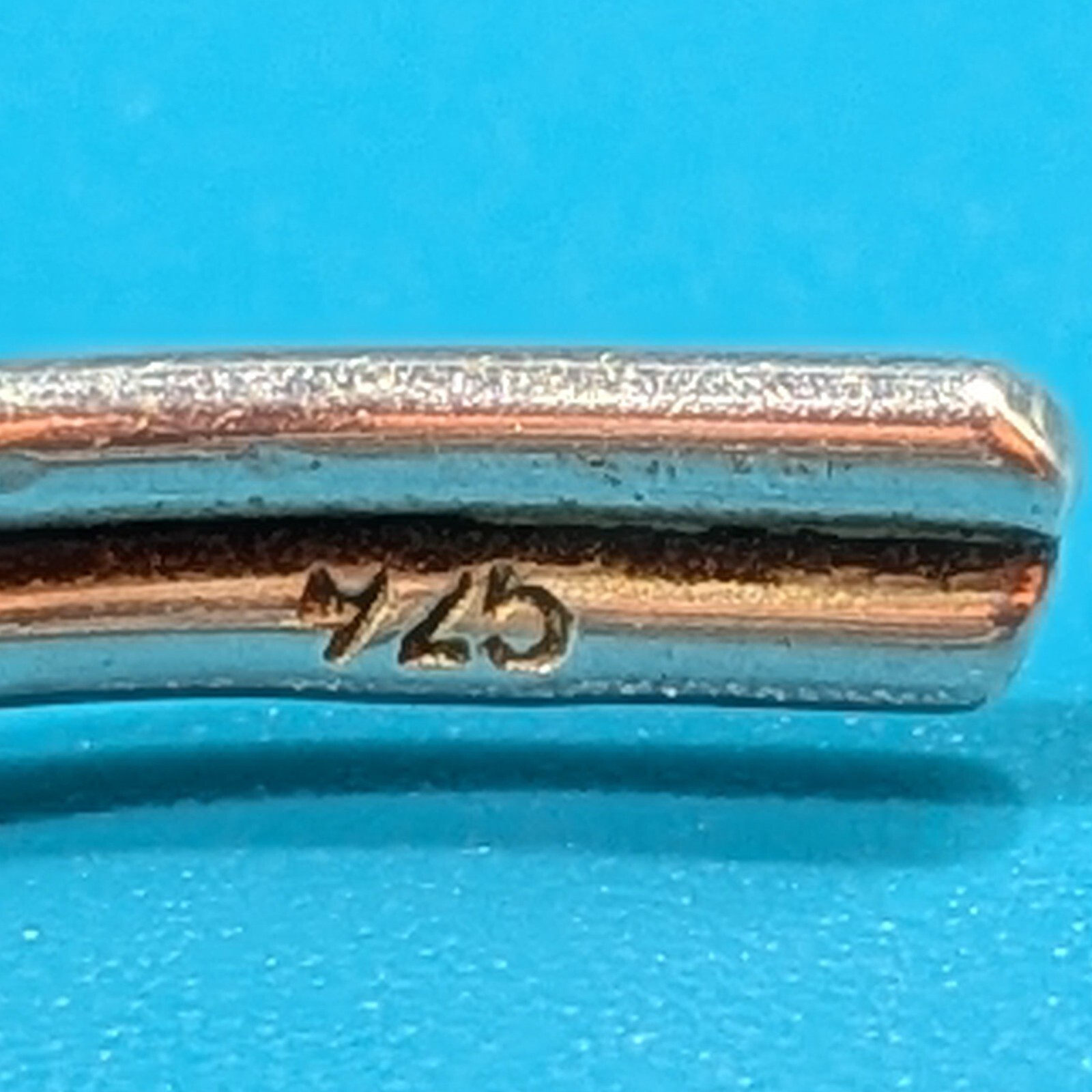 Artisan Sterling Cuff Interlocking Infinity Symbo… - image 2