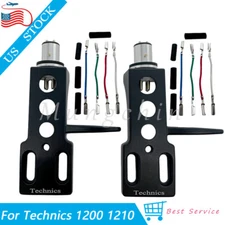 2x Phono Stylus Cartridge Unit Turntable Headshell CN5625 For Technics 1200 1210