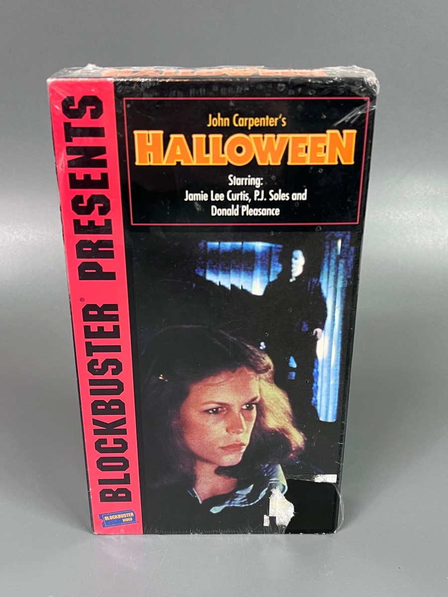 John Carpenters Halloween Blockbuster Presents Edition VHS Jamie