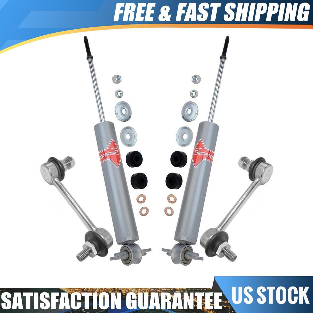 4X Rear Shock Absorber Sway Bar Link Fits Mercedes-Benz 380SL 1985 1984-1982