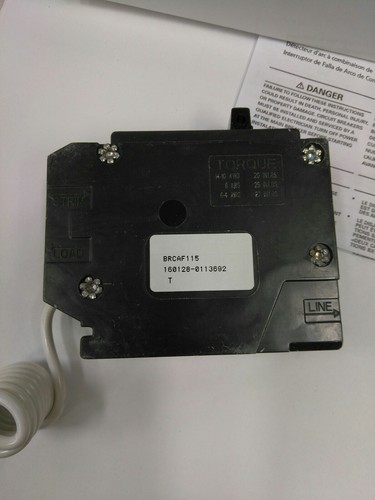 EATON SCHNEIDHAMMER/BRCAF115/15A/120V/LICHTBOGENFEHLER KOMBINATION AFCI BECHER/(L185) - Bild 9 von 12