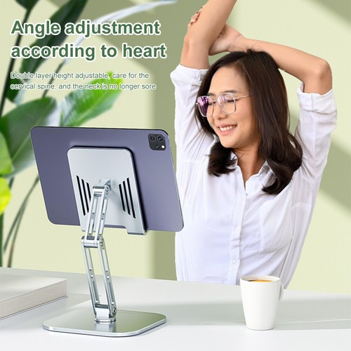 LYEAA Support de Levage Portable, Rotatif à 360 Degrés, H?Réglable, pour Tablettes / Han - Photo 10/10