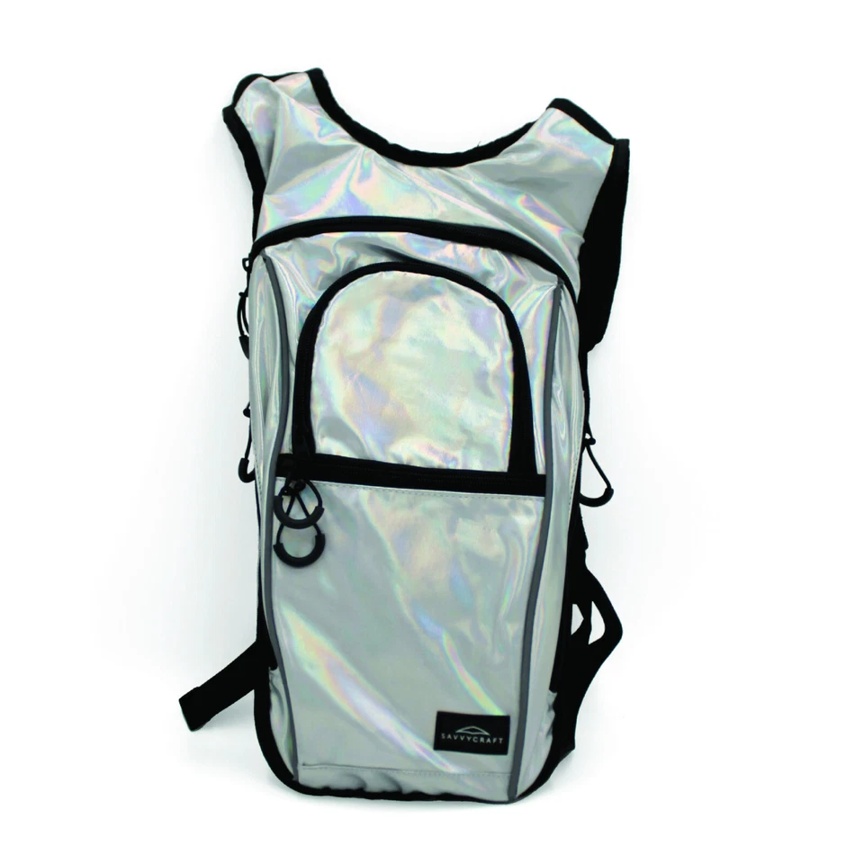 Mochila de hidratación paquete aislante camping senderismo ciclismo 2L vejiga de agua Foto 2 de 4