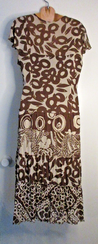 SANGRIA WOMENS DRESS 16 EASY WEAR LIGHTWEIGHT TIERED SKIRT LINED SWEETHEART NECK - Picture 15 of 15