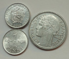 FOREIGN WORLD COINS LOT OF 3, SEE PICS, *FREE SHIPPING*   (# 24) — photo 1