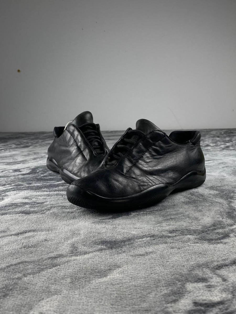 Prada Leather Sneakers Men Size 40 Black | eBay