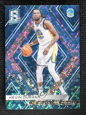 2017-18 Panini Spectra Neon Blue Prizm 35/99 Kevin Durant #26 m9g