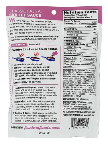 Frontera Fajita Skillet Pouch - 8 oz - Bild 2 von 2