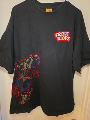 UNDER THE HOOD Kellogg's FRUIT LOOPS Vintage TSHIRT 3XL EMBROIDERED 