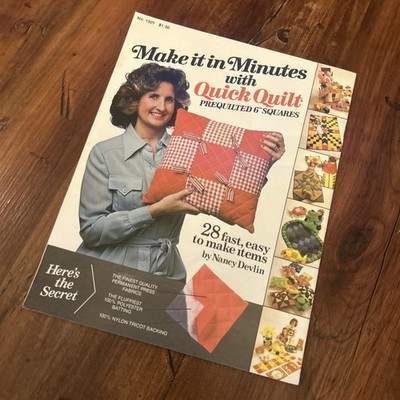 Quick Quilt Make It In Minutes 28 Projects With Color Photos Step By Step 1979