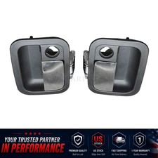 LH RH Exterior Door Handle Pair For Peterbilt...