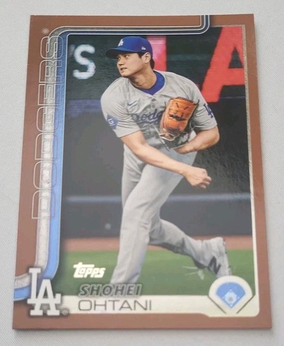 Shohei Ohtani 2025 Topps  Series Two GOLD  0875/2025  Los Angeles Dodgers Angels