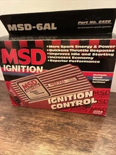 MSD Black 6AL  Ignition Control Box Digital Multiple Spark Discharge-#6420🔥🔥🔥