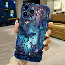 Butterfly Case For iPhone 17 16 Pro Max Air 16E 15 14 13 ShockProof Phone Cover