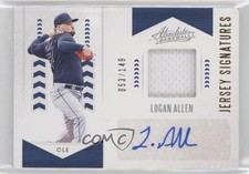 2020 Panini Absolute Jersey Signatures 53/149 Logan Allen #AJS-LA Auto 0jl3