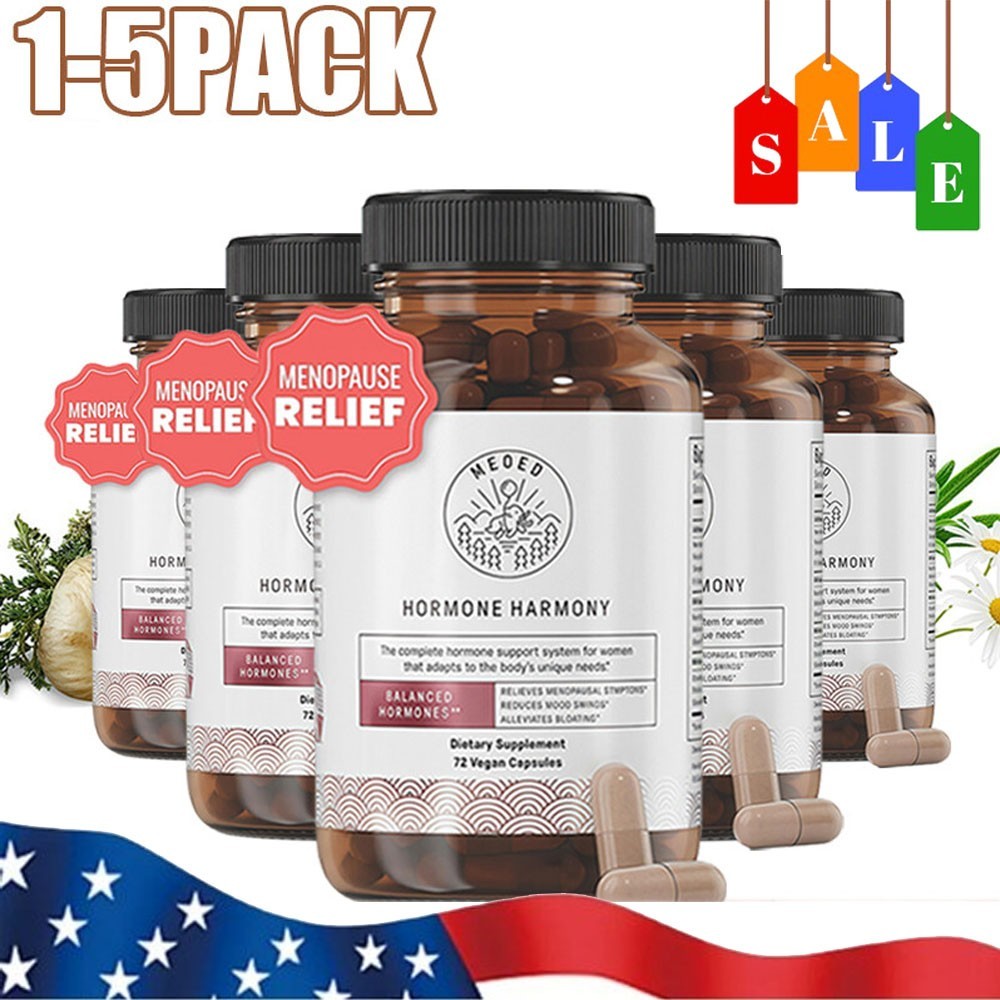 Happy Mammoth Hormone Harmony, Menopause Relief, Hormonal Balance, Hot Flashes.