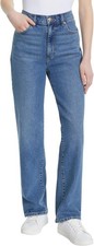 Gloria Vanderbilt Women's High Rise Relaxed Straight Jeans, Dark Blue, Size 6