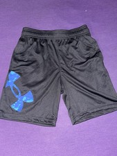 Lot Of Used Youth Under Armour Shorts And Shirts