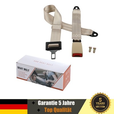 2-Punkt Sicherheitsgurt Beckengurt Mit Schrauben Sitzgurt Statik Stapler E4