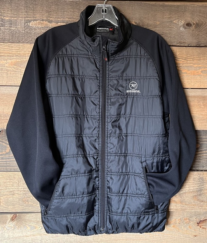 Girls Ski Snowboard Black Jacket Long Sleeve Size 16 Rossignol Puffy Coat Zip