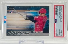 SHOHEI OHTANI 2018STADIUM CLUB POWER ZONE#PZ-SO PSA10!GEMMINT!ROOKIE CARD!LOWPOP
