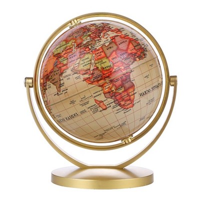 720° 8Inch Earth Globe World Map Geography Education Teaching Kid Room Decor