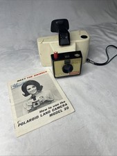 Polaroid Land Camera Swinger Vintage Model 20 w/ How To Use Instruction Manual