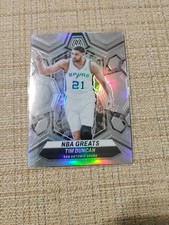 2023-24 Panini Mosaic - NBA Greats Tim Duncan #291 Silver Prizm 