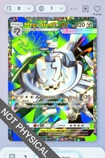Pokemon TCG POCKET - Mega Steelix Full Art 2⭐, Crimson Blaze, Inglés