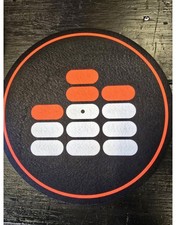Mile High Dj Supply 12" Slipmat ONE Single 9oz SkinnEz Glazed Bottom Made By