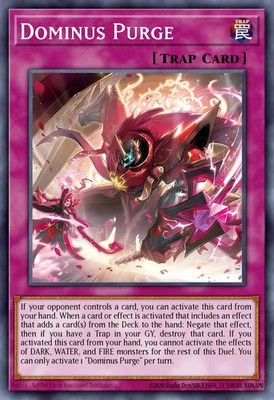 Dominus Purge - RA05-EN150 - Platinum Secret Rare - NM+