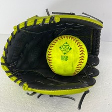 Louisville Slugger Diva Series Yth Softball Glove Sz 11.5 RHT Yellow  Softball