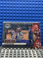 2020-21 Panini Mosaic Montage CJ McCollum #6 Portland Trail Blazers